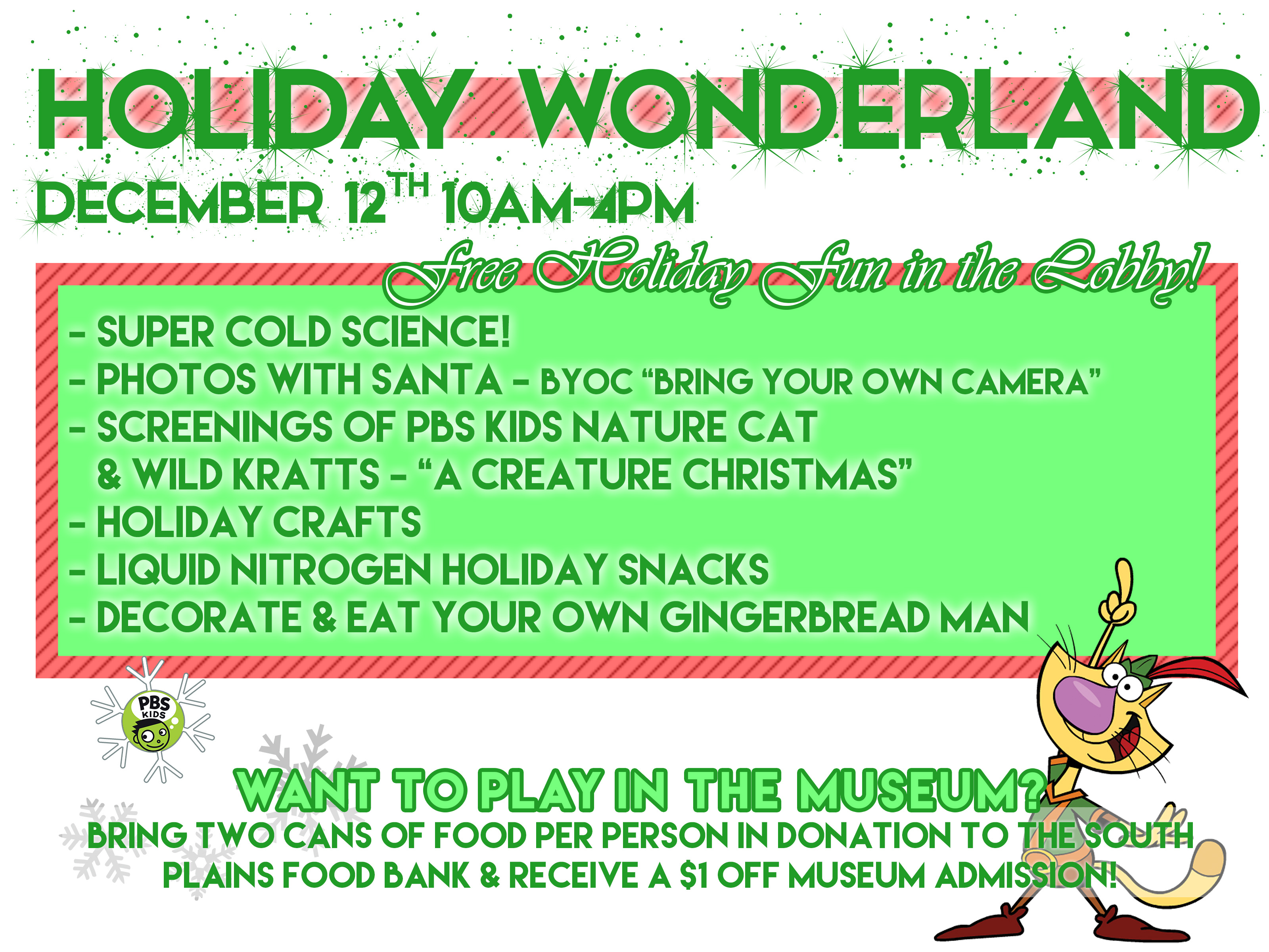 Holiday Wonderland at The Science Spectrum