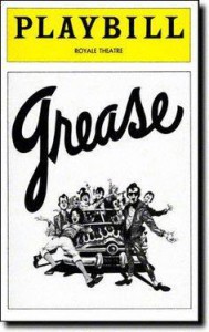 Grease Playbill